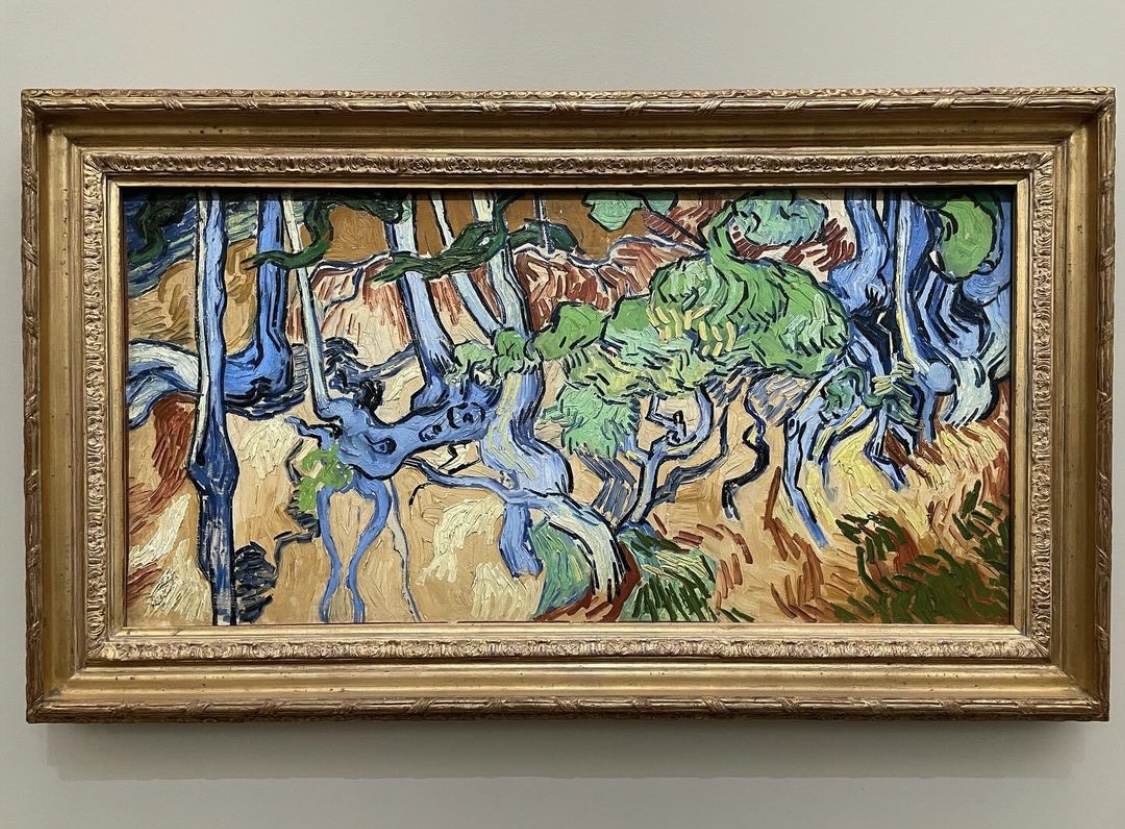 オルセー美術館−ゴッホ展−木の根と幹