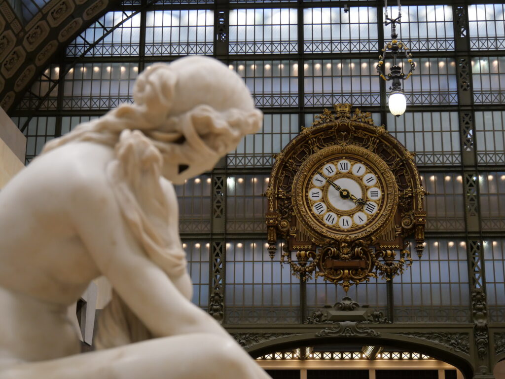 オルセー美術館−時計−彫刻