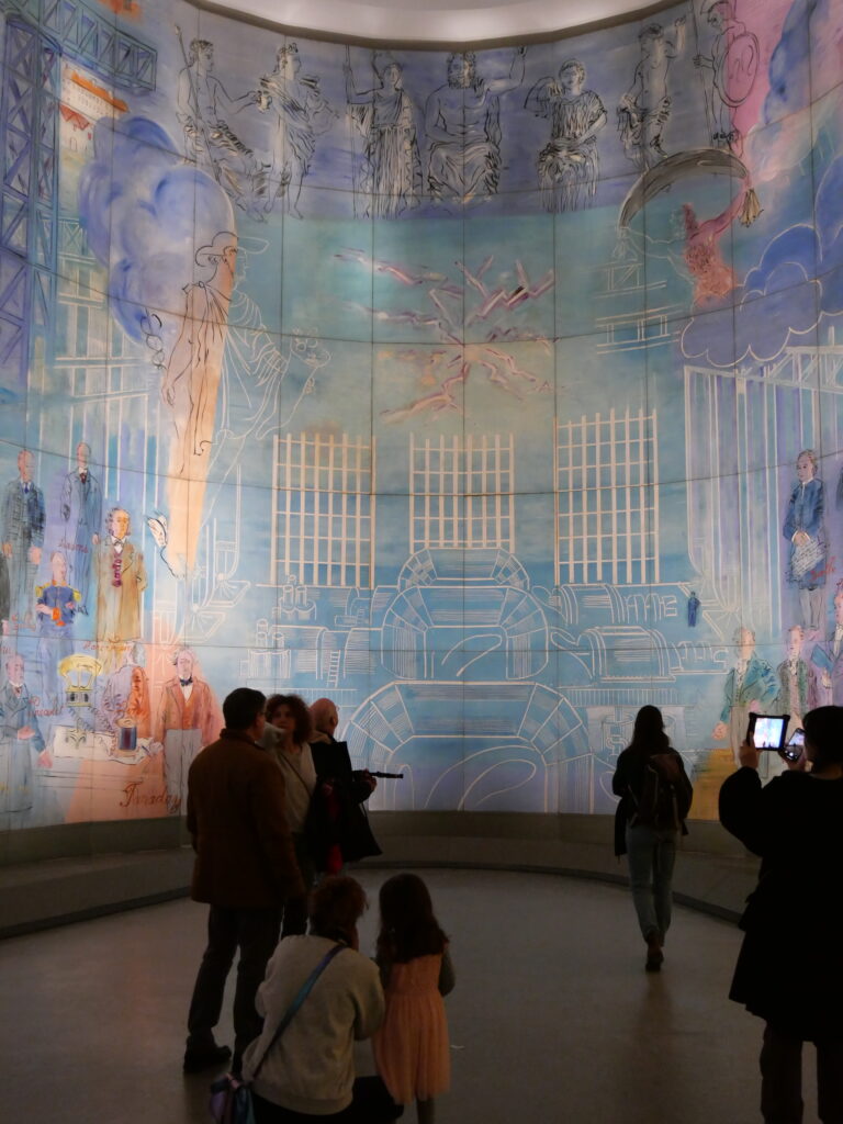 パリ近代美術館−デュフィ